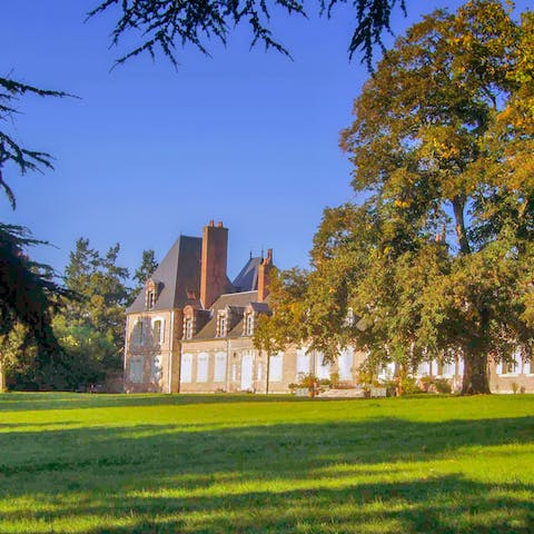 Explore the surrounding park