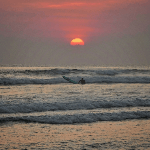 Soak up the magic of Bali from the shores of Seminyak