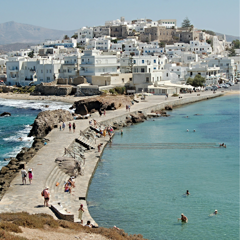 Explore Naxos, less than half an hour's drive