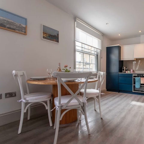 Enjoy a home-cooked meal after a day of exploring