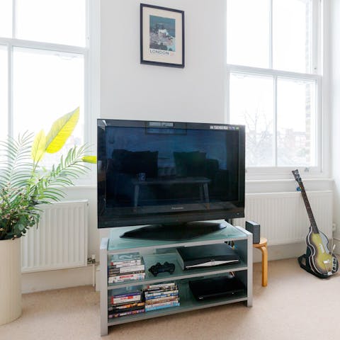 Stay in for a movie or some gaming