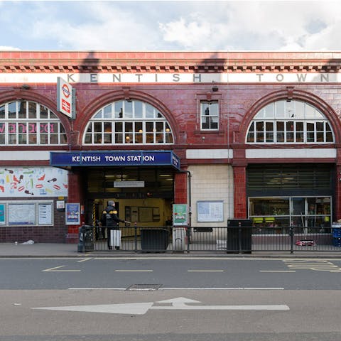 Close to Kentish Town Station
