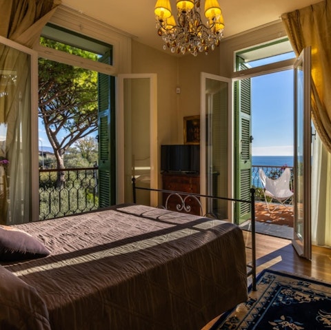 Wake to sweeping sea views without even leaving bed