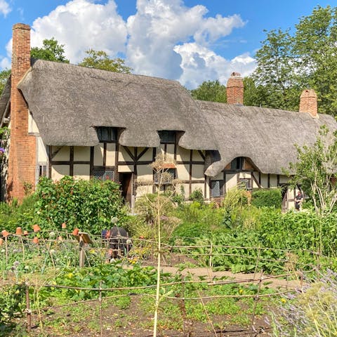 Visit Anne Hathaway's cottage in neighbouring Stratford-upon-Avon