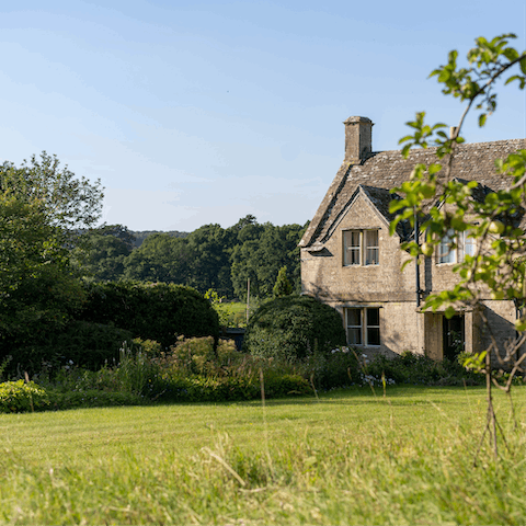 Take a half-hour drive into the glorious Cotswolds for a day of hiking and walking