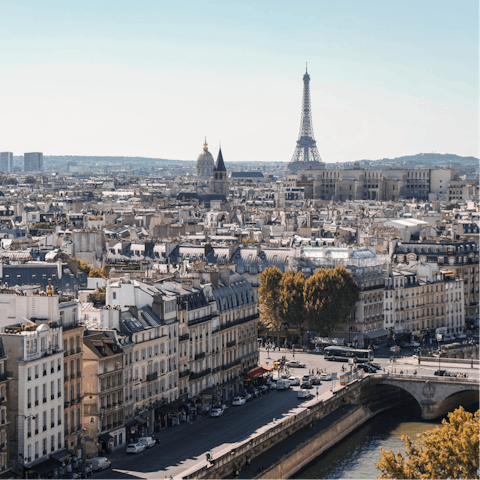 Explore Paris, including the nearby Pompidou Centre and the Musée National Picasso-Paris