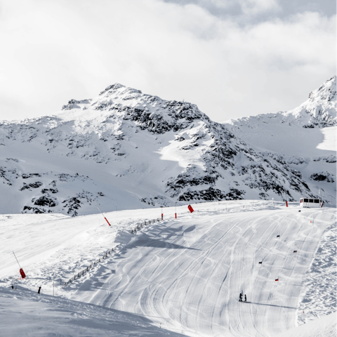 Take to the slopes of Croix Fry, a short drive away