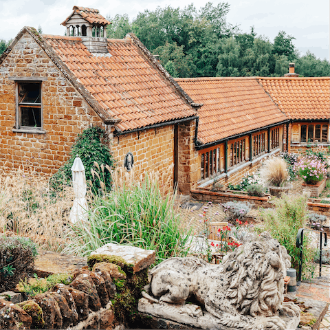 Stay in a gorgeous converted farmhouse