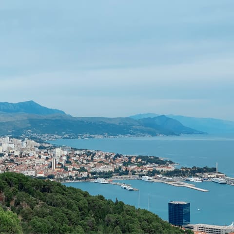 Explore historic Split – it's only 20km away from the villa