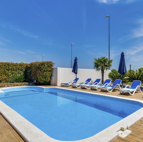 Dive into your private swimming pool to stay cool in the Croatian heat