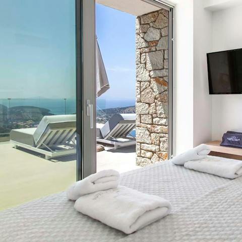 Wake up to wonderful views each morning