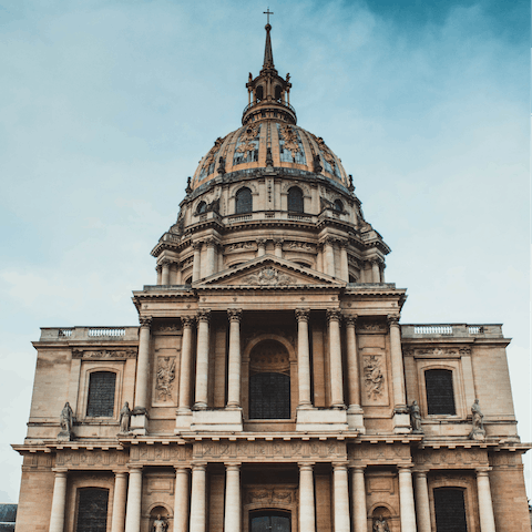 Visit Les Invalides – just a short stroll away