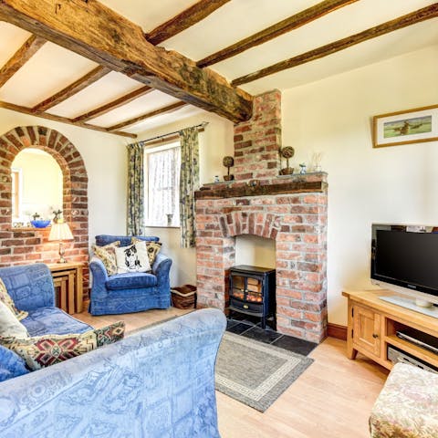 Warm up in rustic interiors that counter those colder nights