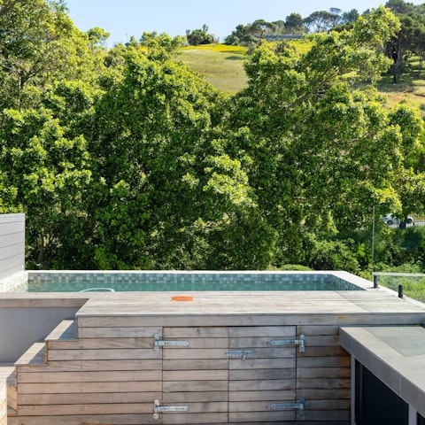 Take a refreshing dip in the pool to beat the South African heat