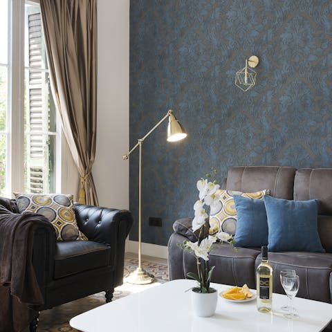 Get comfy in the leather armchair with a glass of Albariño at the end of a busy day