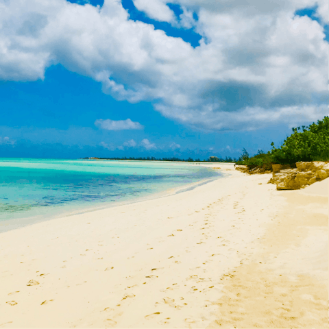 Head to some incredible beaches that line the coast here, with dreamy white sand and turquoise sea