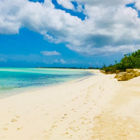 Head to some incredible beaches that line the coast here, with dreamy white sand and turquoise sea