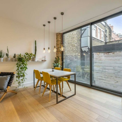 Relax with cosy evenings at home or wander to a restaurant