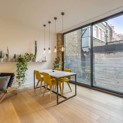 Relax with cosy evenings at home or wander to a restaurant