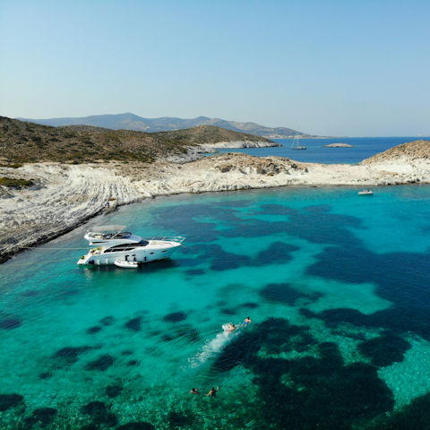 Explore the island's stunning coastline