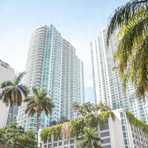 Explore chic and stylish Brickell – it's all on your doorstep
