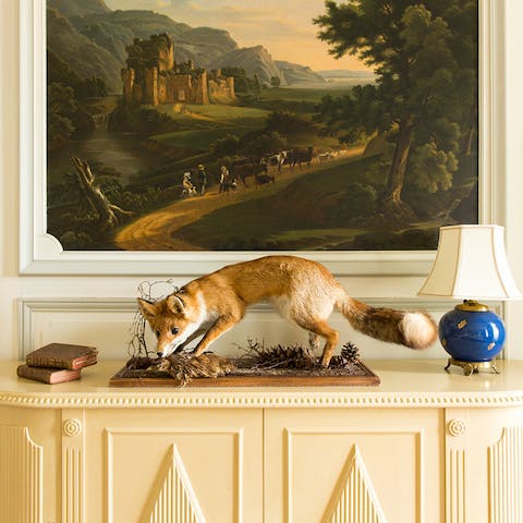 Take your time to explore the Chateau's eccentric details