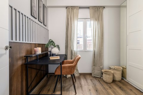 Enjoy uninterrupted work time in the dedicated office space