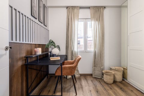 Enjoy uninterrupted work time in the dedicated office space