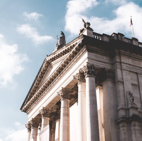 Check out art exhibitions at the Tate Britain, a short walk away