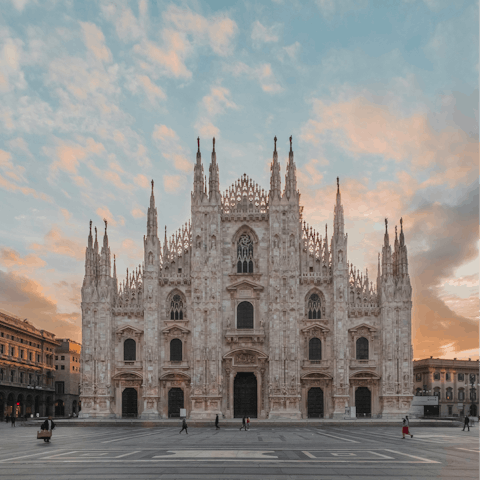 Head into the centre and explore iconic sights like the Duomo