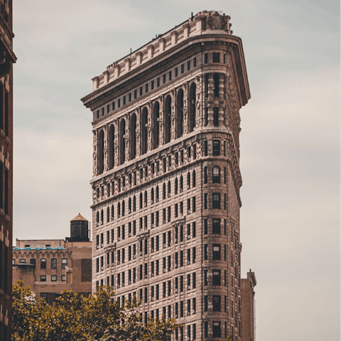 Stay in the heart of the vibrant Flatiron district