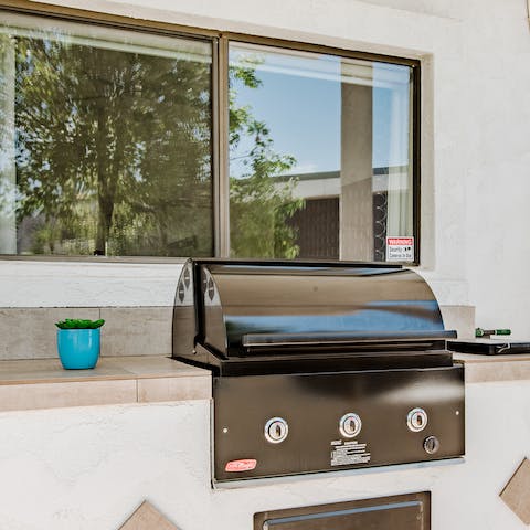 Fire up the barbecue