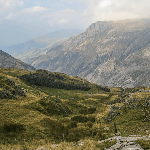 Explore nearby Snowdonia National Park