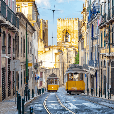 Hop on a piece of Lisbon's history to explore the city