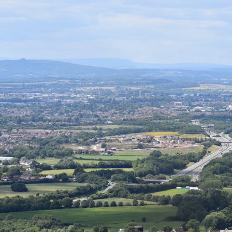 Visit Cheltenham town centre – just a fifteen-minute drive away