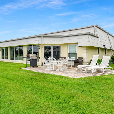 Enjoy an evening barbecue on your terrace