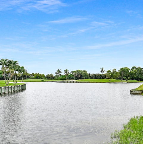Admire the peaceful views from your waterside home
