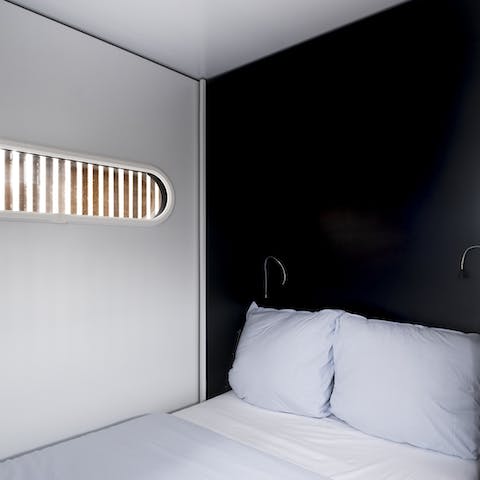 Sleep soundly in the cosy bedroom