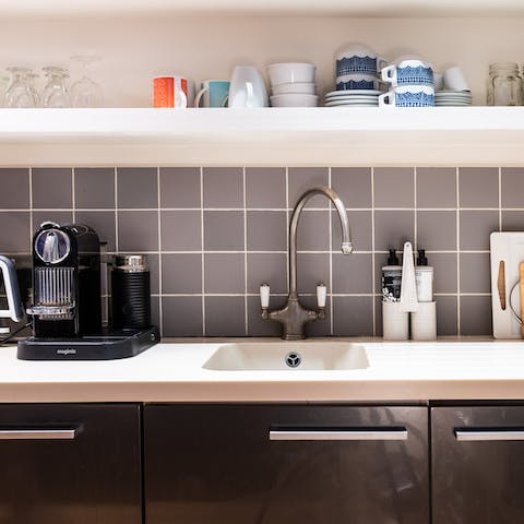 modern kitchen appliances