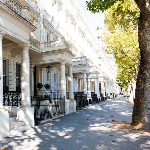 The quintessential London exterior