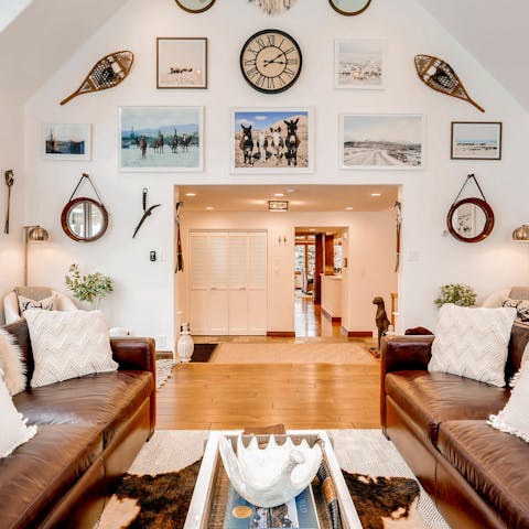 Relish a cool and quirky mountain home