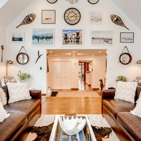 Relish a cool and quirky mountain home