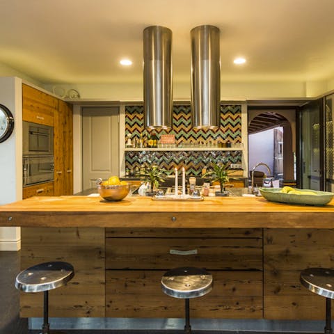Try your hand at rustic Portuguese cuisine – or hire a chef through your host