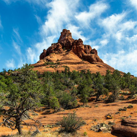 Hike the Bell Rock Trailhead, a short drive away