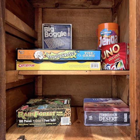 Gather the whole crew together for a game night