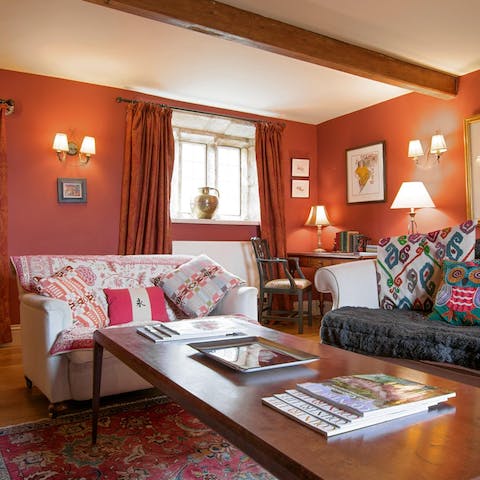 Snuggle up with a good book here