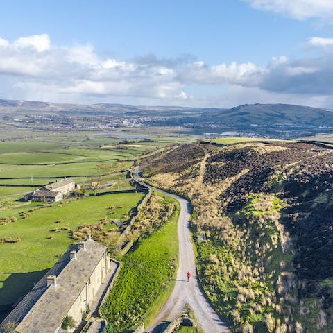 Blaze a trail into the Dales, there's paths leading right from your door