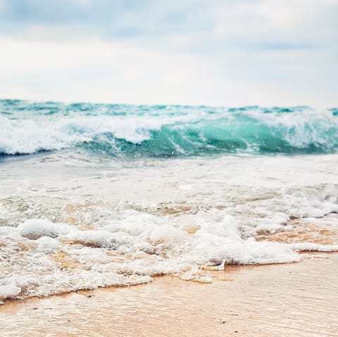Drive to the beaches of Hossegor and take a dip in the Bay of Biscay