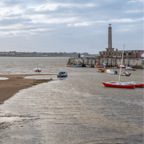 Stay in vibrant Margate, a short stroll from the beach