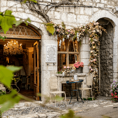 Explore the charming nearby town of Saint-Paul-de-Vence